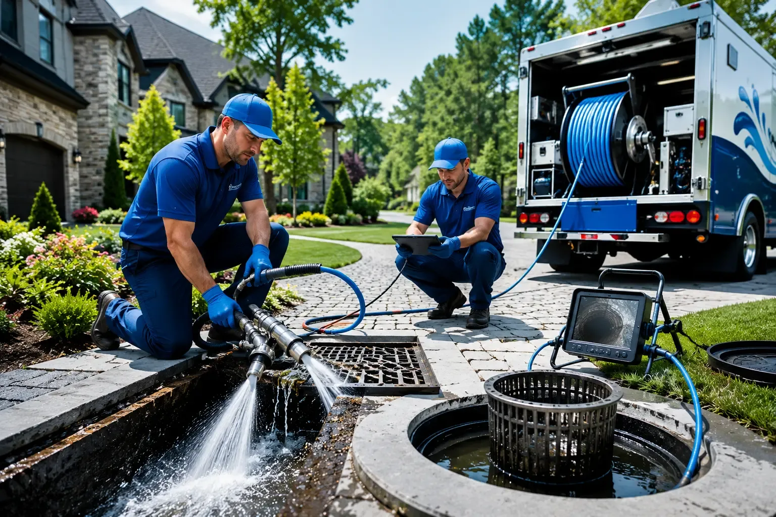 Local outdoor drain cleaning professionals in Wallagrass, ME